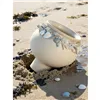 Vase Home ESPRIT Cream Ceramic Mediterranean 21 x 21 x 20 cm