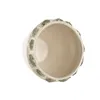 Vase Home ESPRIT Green Cream Ceramic Mediterranean 25 X 25 X 25,5 CM