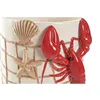 Planter Home ESPRIT Red Cream Ceramic Mediterranean 19 X 17 X 15,5 CM
