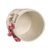 Planter Home ESPRIT Red Cream Ceramic Mediterranean 19 X 17 X 15,5 CM