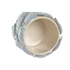 Planter Home ESPRIT Blue Coral Ceramic Mediterranean 18 x 18 x 15 cm (2 Units)
