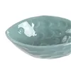 Centerpiece Home ESPRIT Blue Turquoise Stoneware 24 x 13 x 5,5 cm (2 Units)