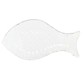Set of trays Home ESPRIT Sky blue Fish Mediterranean (3 Units)
