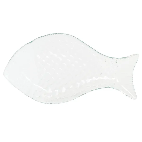 Set of trays Home ESPRIT Sky blue Fish Mediterranean (3 Units)