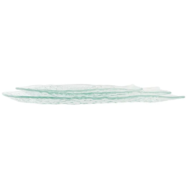 Set of trays Home ESPRIT Sky blue Fish Mediterranean (3 Units)