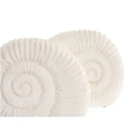 Decorative Figure Home ESPRIT White Stone Mediterranean Snail (2)