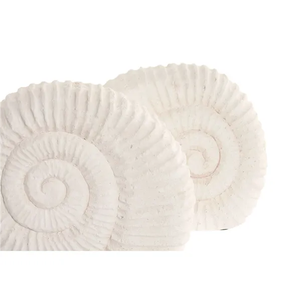 Decorative Figure Home ESPRIT White Stone Mediterranean Snail (2)