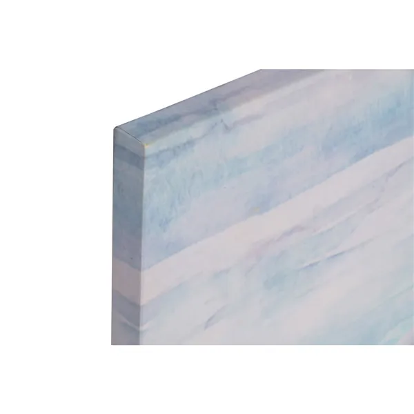Canvas Home ESPRIT Blue Beige Beach Mediterranean 120 x 2,8 x 80 cm (2 Units)