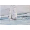 Canvas Home ESPRIT Blue Beige Beach Mediterranean 120 x 2,8 x 80 cm (2 Units)