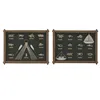 Painting Home ESPRIT Crystal Rope Pinewood 59 x 4 x 45 cm (2 Units)