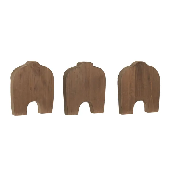 Decorative Figure Home ESPRIT Blue Orange Natural Sailor (3 Units)