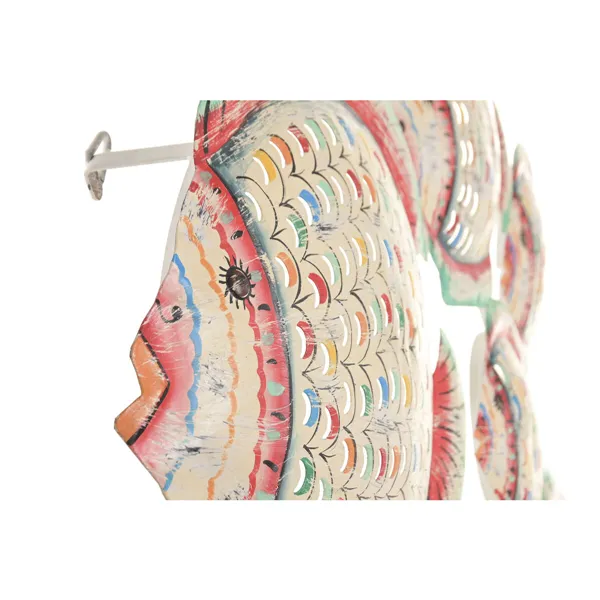 Wall Decoration Home ESPRIT White Multicolour Mediterranean Fish