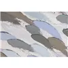 Canvas Home ESPRIT Blue White Spirals 82,5 X 3 X 102,5 CM (2 Units)