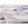 Canvas Home ESPRIT White Beige Ship Mediterranean With relief 80 x 2,5 x 60 cm (2 Units)
