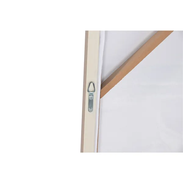 Canvas Home ESPRIT White Beige Ship Mediterranean With relief 80 x 2,5 x 60 cm (2 Units)