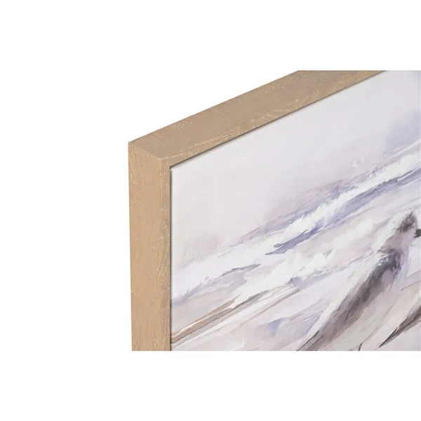 Canvas Home ESPRIT Beach Mediterranean With relief 80 x 2,5 x 60 cm (2 Units)