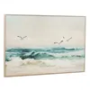 Canvas Home ESPRIT Beach Mediterranean With relief 120 x 2,5 x 80 cm (2 Units)