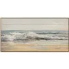 Canvas Home ESPRIT Blue Beige Wood Mediterranean 120 X 2,5 X 60 CM (2 Units)