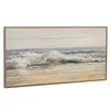 Canvas Home ESPRIT Blue Beige Wood Mediterranean 120 X 2,5 X 60 CM (2 Units)