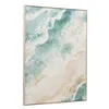 Canvas Home ESPRIT Blue Beach Mediterranean With relief 90 X 3,2 X 120 CM (2 Units)