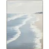 Canvas Home ESPRIT Blue Turquoise Sea and ocean With relief 90 x 2,5 x 120 cm (2 Units)