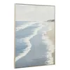 Canvas Home ESPRIT Blue Turquoise Sea and ocean With relief 90 x 2,5 x 120 cm (2 Units)