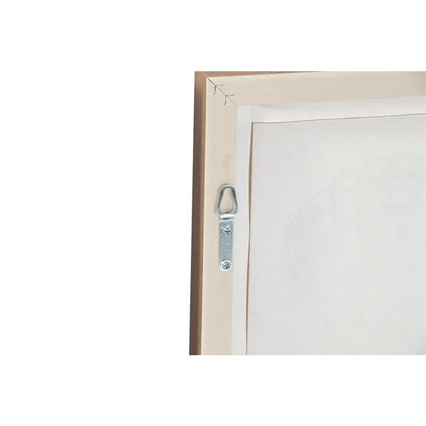 Canvas Home ESPRIT Blue Mediterranean Navy 30 x 2,5 x 30 cm (4 Units)