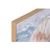 Canvas Home ESPRIT Blue Beige Mediterranean With relief 50 x 2,5 x 50 cm (3 Units)