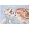 Canvas Home ESPRIT Blue Beige Mediterranean With relief 50 x 2,5 x 50 cm (3 Units)