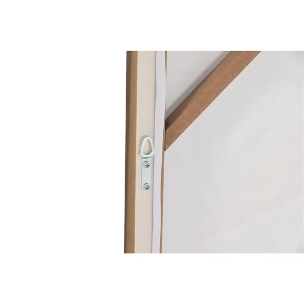 Canvas Home ESPRIT Blue Beige Mediterranean With relief 50 x 2,5 x 50 cm (3 Units)