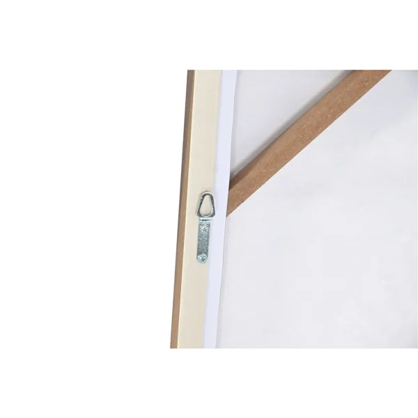 Canvas Home ESPRIT Beach Mediterranean With relief Snail 50 x 2,5 x 50 cm (4 Units)