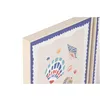 Canvas Home ESPRIT Golden Modern Mediterranean 30 x 2,5 x 40 cm (4 Units)