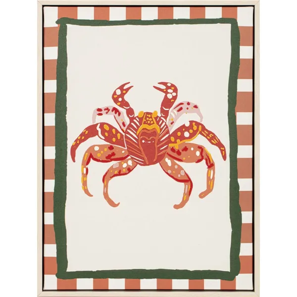 Canvas Home ESPRIT Golden Modern Mediterranean 30 x 2,5 x 40 cm (4 Units)