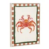 Canvas Home ESPRIT Golden Modern Mediterranean 30 x 2,5 x 40 cm (4 Units)