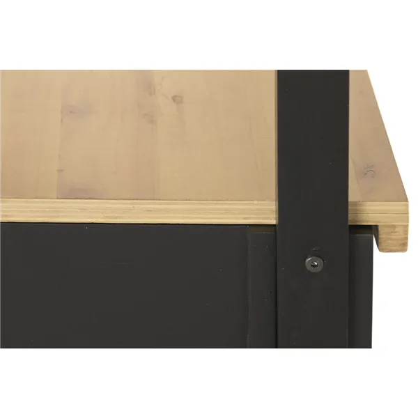 Counter Display Home ESPRIT Metal MDF Wood 115 X 58 X 170 CM