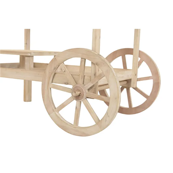 Garden Cart Home ESPRIT Natural Fir wood MDF Wood 115 X 68 X 168 CM