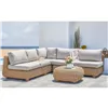 Garden sofa Home ESPRIT Brown Grey 243 X 259 X 69 CM