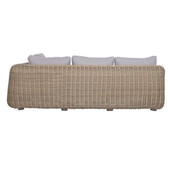 Garden sofa Home ESPRIT Brown Grey 243 X 259 X 69 CM