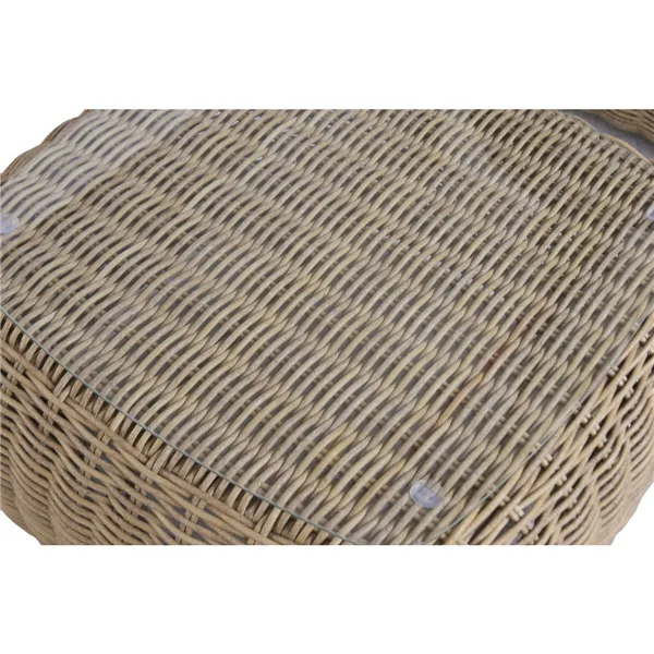 Garden sofa Home ESPRIT Brown Grey 243 X 259 X 69 CM