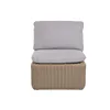 Garden sofa Home ESPRIT Brown Light brown 215 X 90 X 75 CM