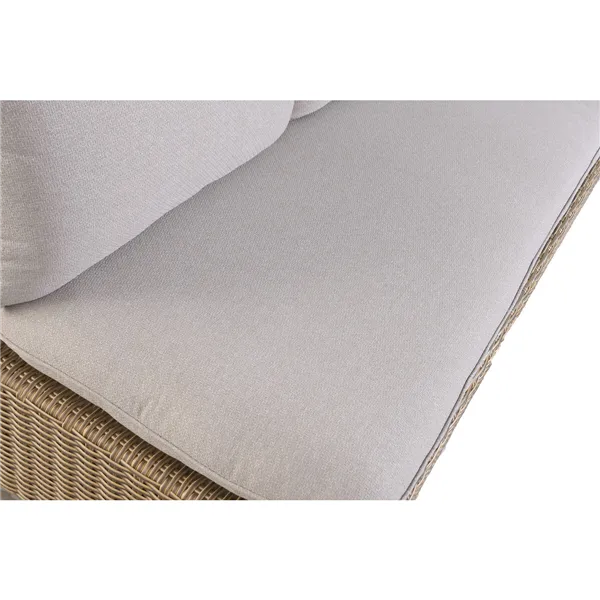 Garden sofa Home ESPRIT Brown Light brown 215 X 90 X 75 CM