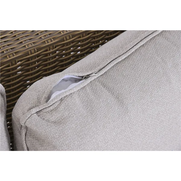 Garden sofa Home ESPRIT Brown Light brown 215 X 90 X 75 CM