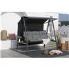 Bench Home ESPRIT Brown Dark grey Steel Polywood 215 X 120 X 180 CM