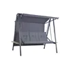 Bench Home ESPRIT Brown Dark grey Steel Polywood 215 X 120 X 180 CM