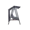 Bench Home ESPRIT Brown Dark grey Steel Polywood 215 X 120 X 180 CM