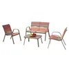 Garden sofa Home ESPRIT Green Multicolour 112 X 71 X 85 CM