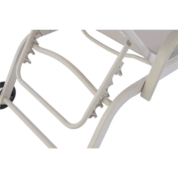 Sun-lounger Home ESPRIT Cream 199 X 63 X 101 CM