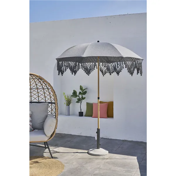 Umbrella Home ESPRIT Brown Beige 200 200 X 200 X 170 CM