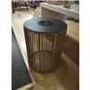 Side table Home ESPRIT Brown Black 40 x 40 x 50 cm