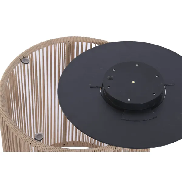 Side table Home ESPRIT Brown Black 40 x 40 x 50 cm